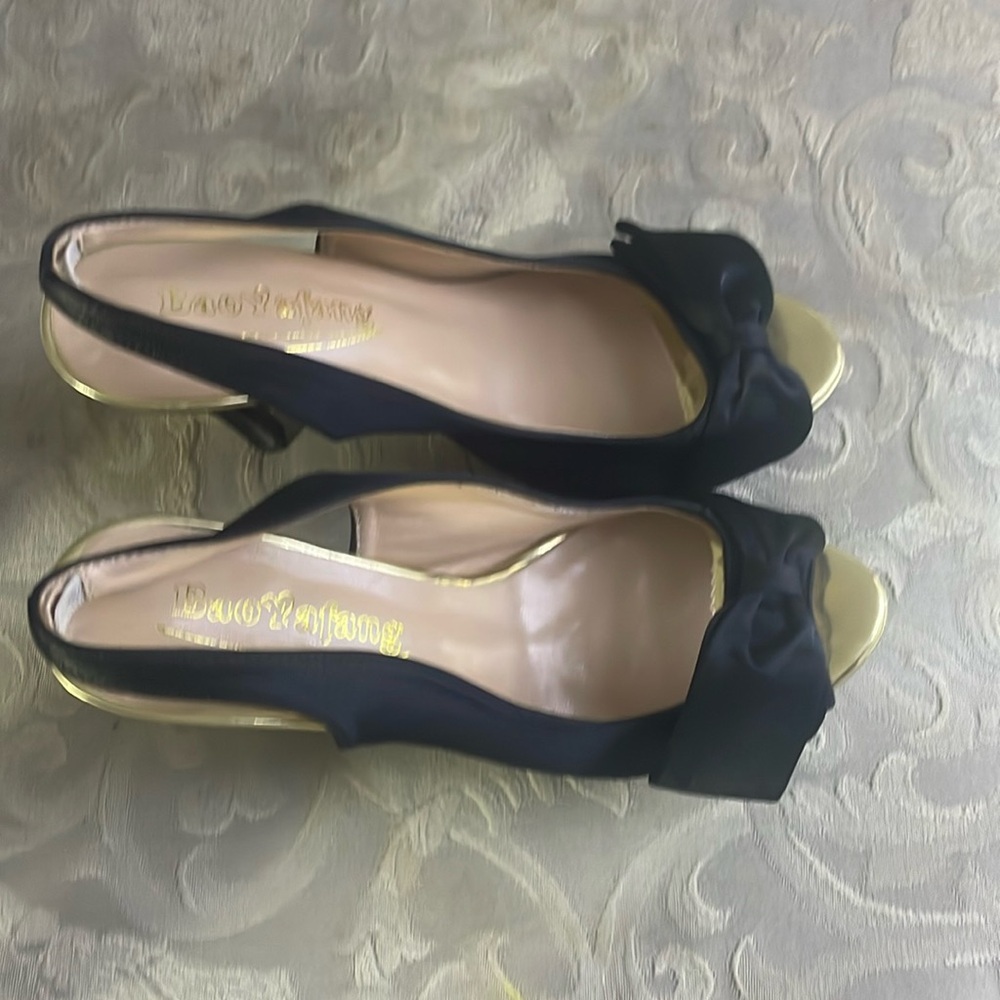 black heels